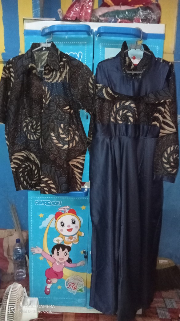 Couple Batik Velvet Halus Ayudia Ulir