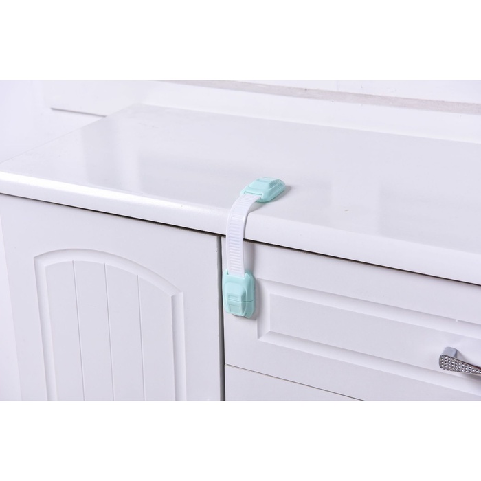 Best Quality Safety Lock Anak Kunci Pengaman Laci Lemari Kulkas drawer 378