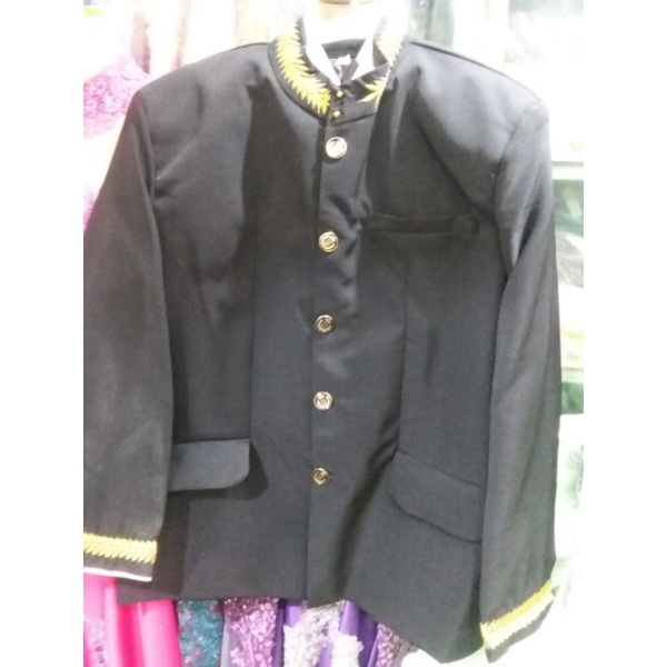 Beskap Muslim Atasan Bordir/ Basofi Bordir Cak Surabaya Jawa Timur