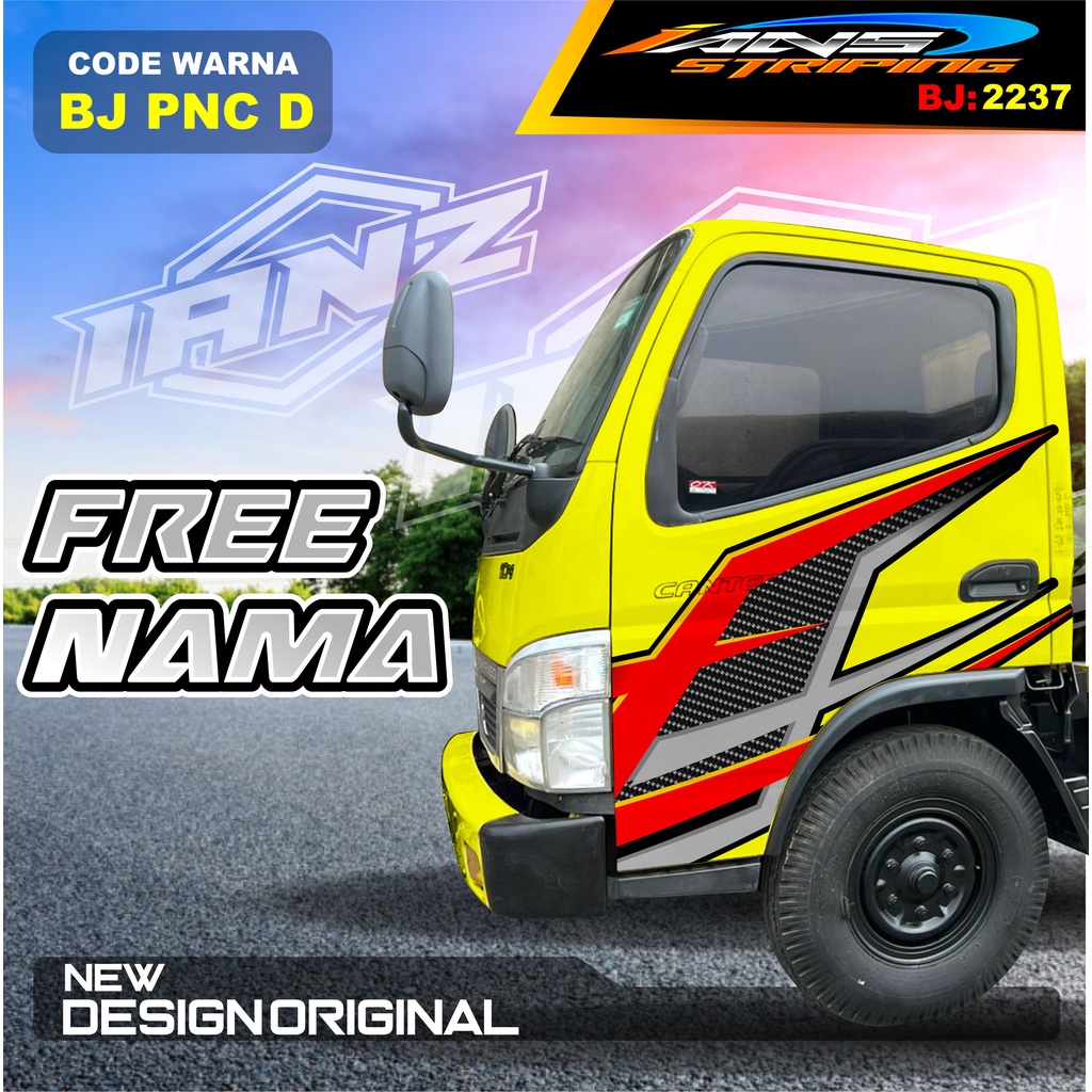 STICKER PINTU TRUK FUSO RAGASA / DECAL PINTU DUMTRUK  / STIKER MOBIL TRUK / STIKER PINTU TRUK KEREN