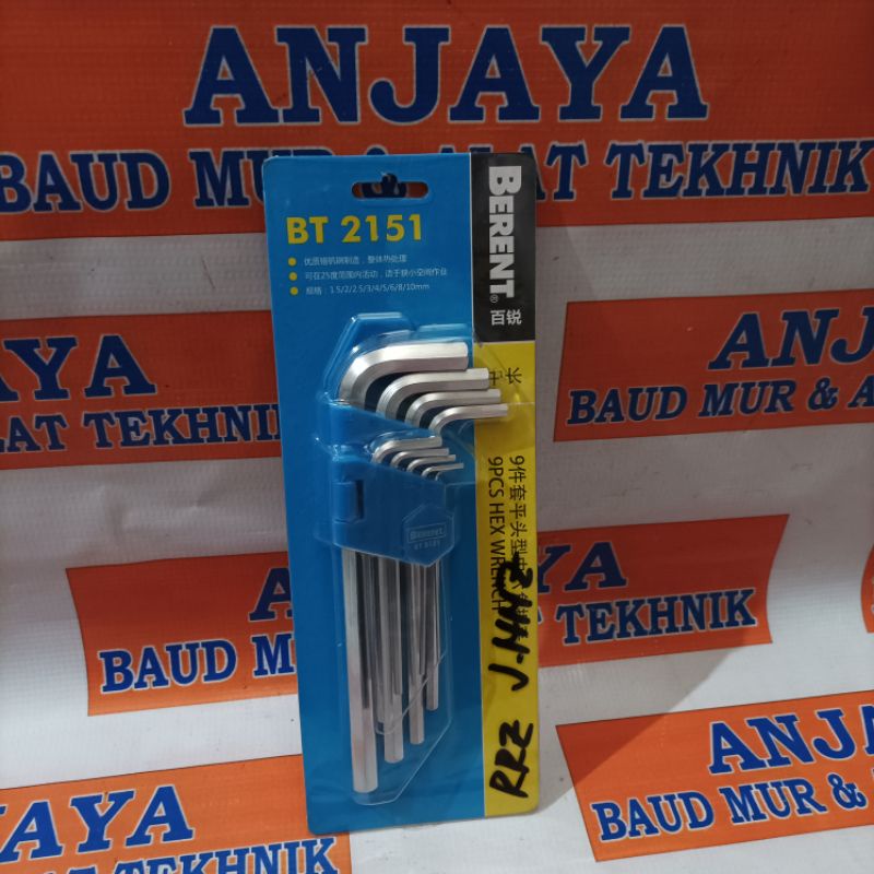Berent Kunci L Panjang Set