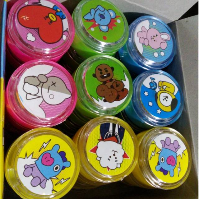 

36pcs Rautan BTS / Serutan Pensil BTS / Rautan Gambar BTS