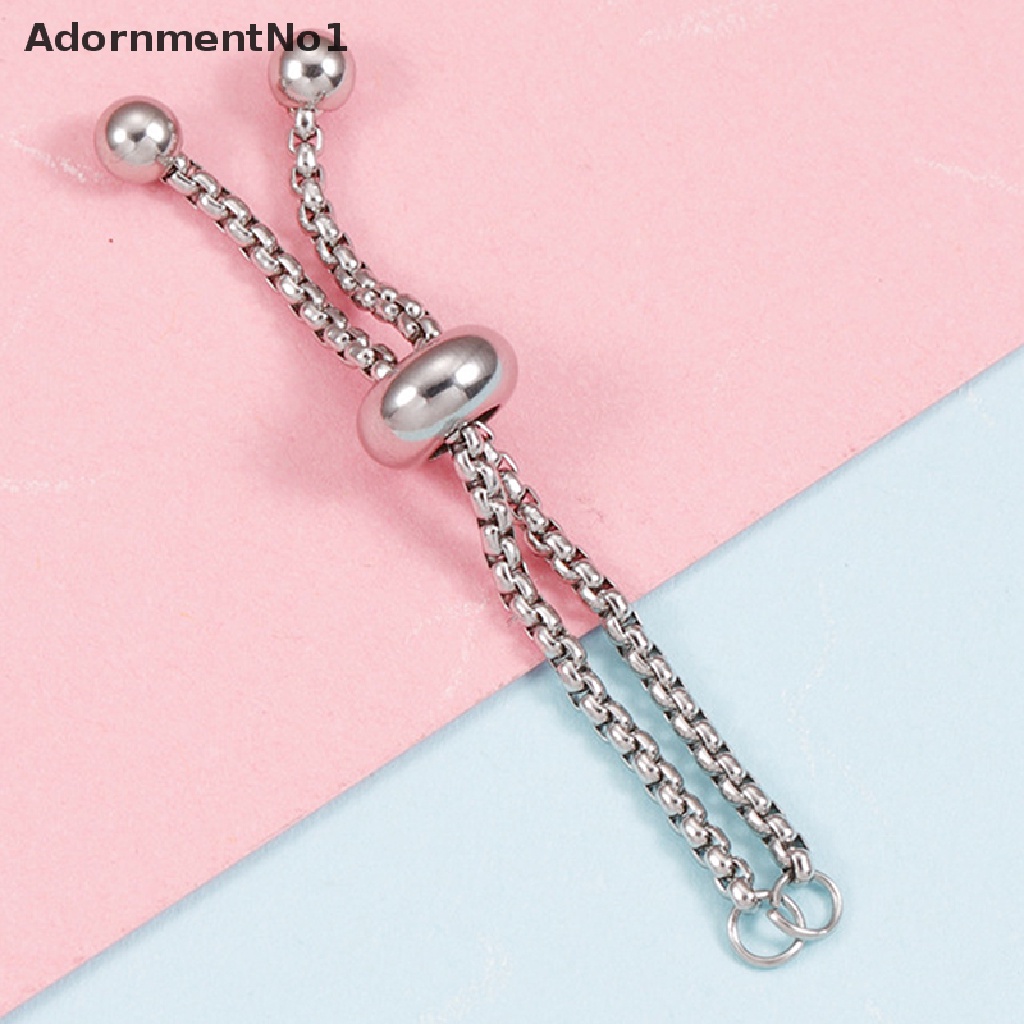 [AdornmentNo1] Stainless Steel Adjustable Rings Connectors Color DIY Making Charms Jewelry [new]