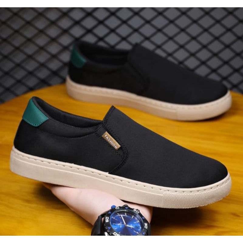 [NEW] KANOSUE MEN SLIP ON CASUAL ANTISLIP KS2092 IQ #Realstock