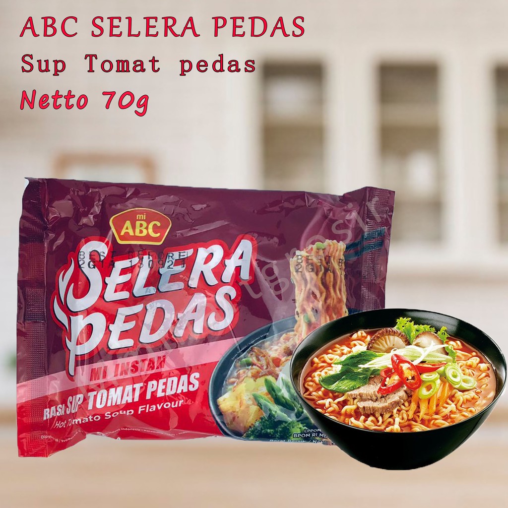 MIE ABC SELERA PEDAS 6 VARIAN RASA