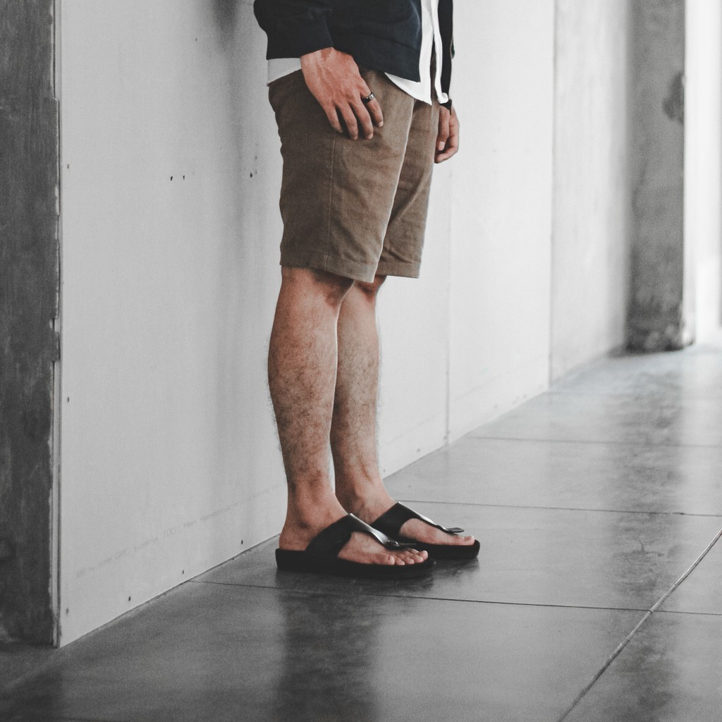 ALVARO BLACK |FORIND x Squirrel| Sendal Jepit Original Santai Kasual Pria/Wanita Sandal Footwear Ori