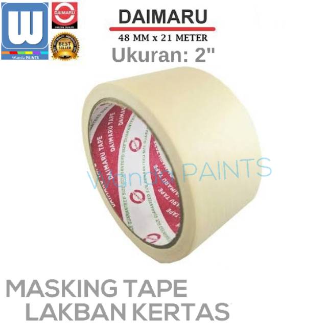 

LEM KERTAS DAIMARU 2" / Masking Tape Daimaru 2