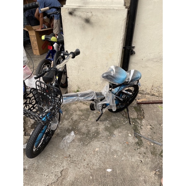 Sepeda lipat anak cowok cewek Velion 16 inch perempuan laki keranjang boncengan murah termurah SNI-3