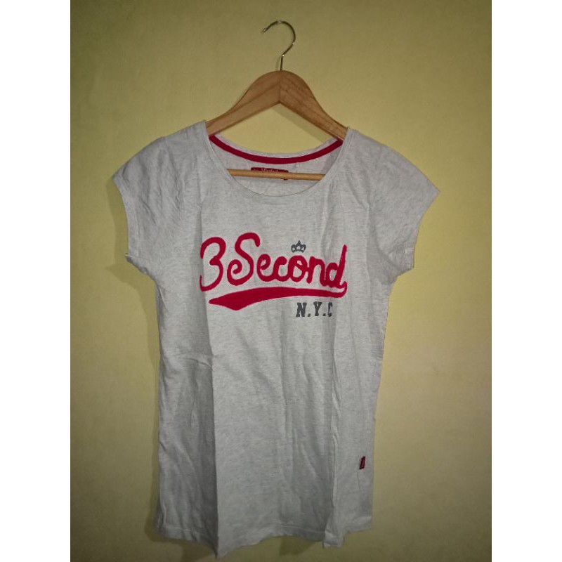 Kaos 3second Wanita
