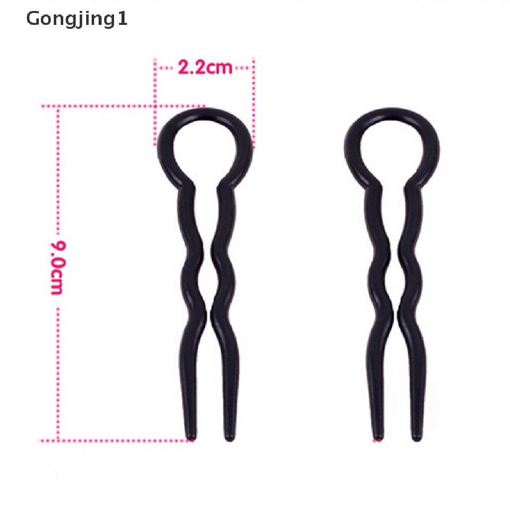 Gongjing1 Favorite 3Pcs / 1 set Klip Spiral Magic Simple Aksesoris Rambut Wanita