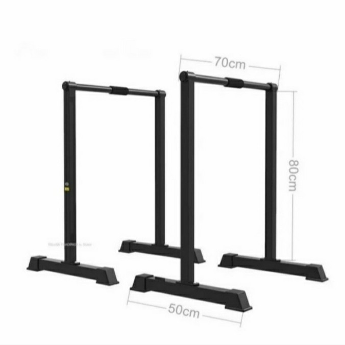DIP BAR Alat Home Fitness Calisthenic Mobile Dip Bar Dipping Cros