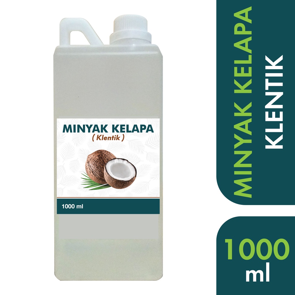 

Minyak Kelapa Asli Murni Klentik Kletik Keletik Coconut Oil 1000ml