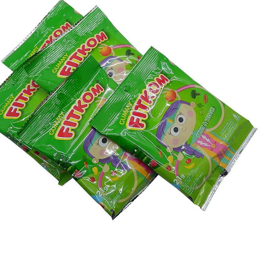 

Terbaru, Fitkom Gummy Fruit & Veggie - Isi 5 Sachet @21gram hei. .