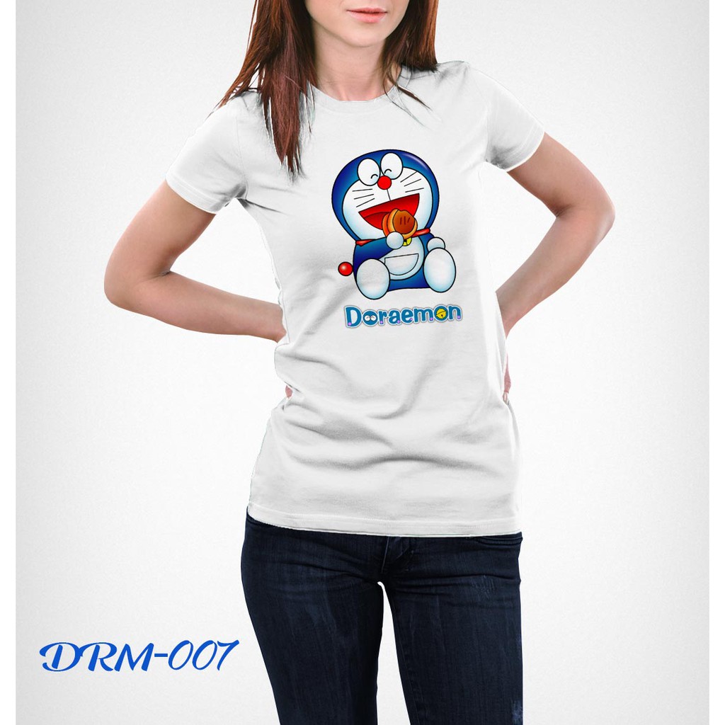 [FREE NAMA !!] Kaos / Baju Doraemon Dewasa