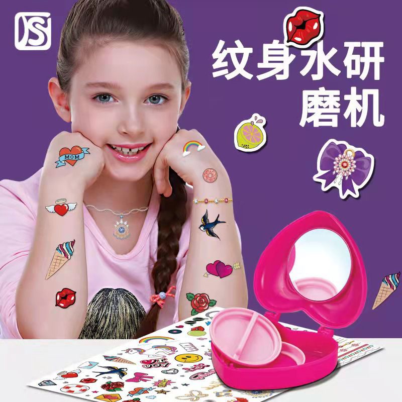 Diy Nail Tattoo Stickers Diy Cartoon Mainan Kreativitas Aksesories Pen Anak Tattoo Temporary Tatto Anak Pulpen