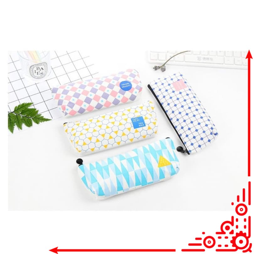 

mj / TP0059 Tempat Pensil Inteligent Metric Pencil Case / Tempat Kosmetik