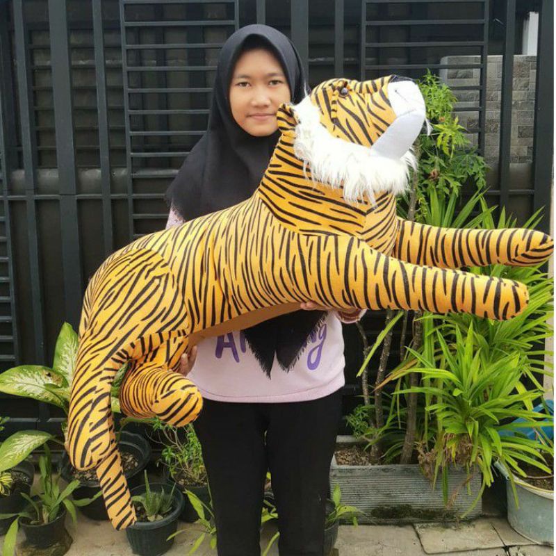 Boneka singa harimau macan jumbo