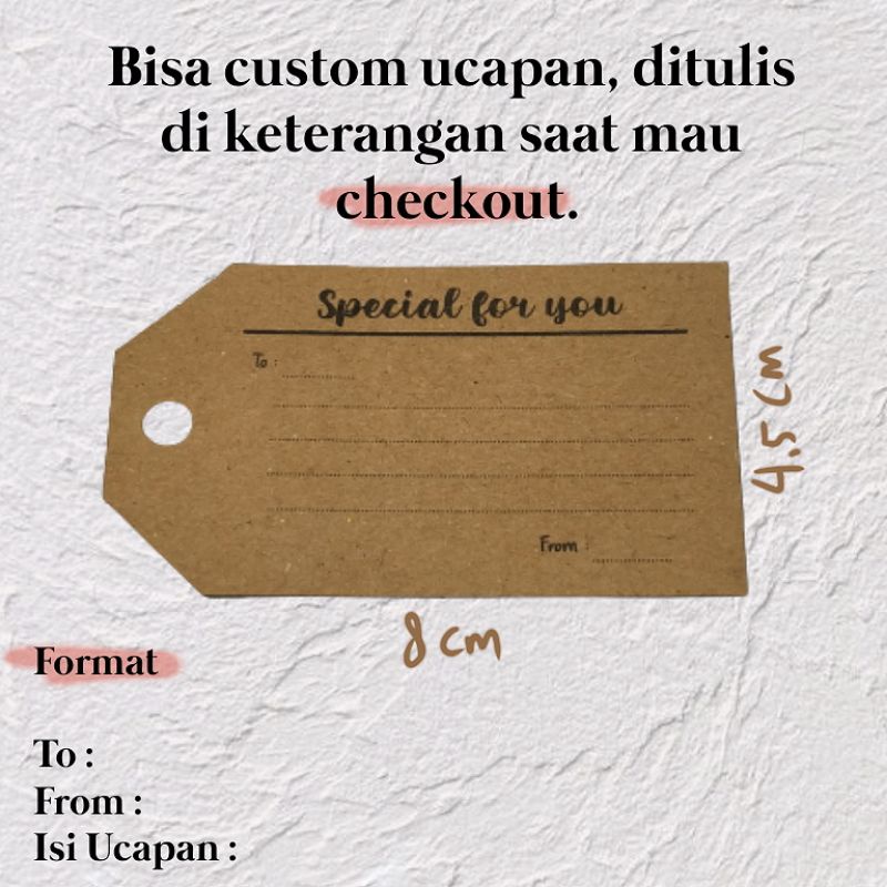 

CUSTOM CARD | KARTU UCAPAN | BLANK CARD | VINTAGE CARD