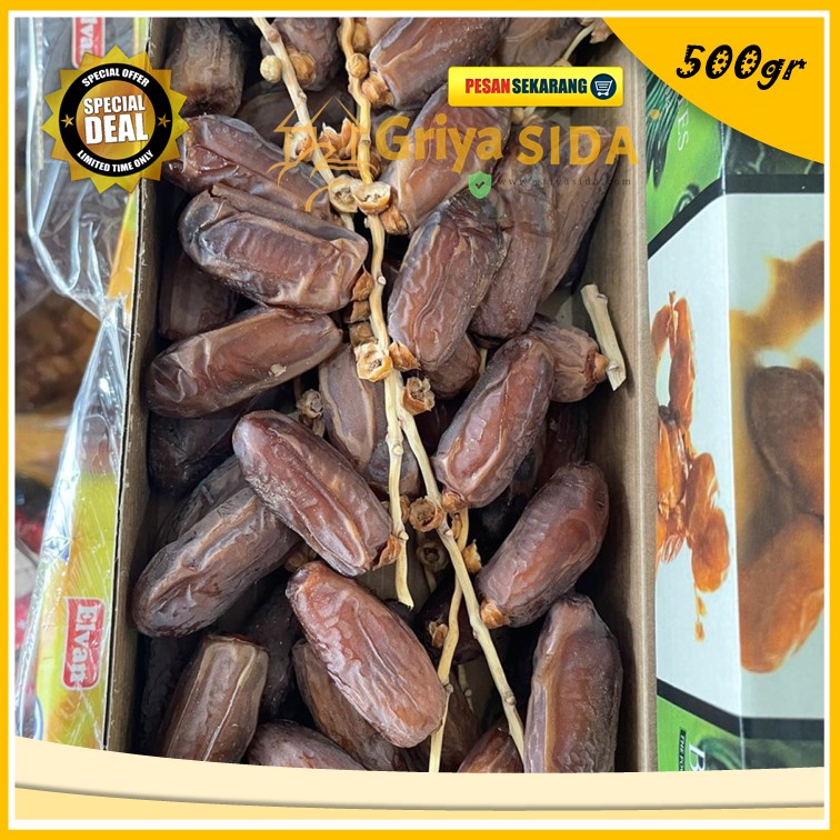 Kurma barari select 500gr barari alger tunisia kurma barari tangkai