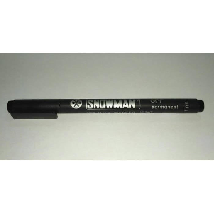 UKRION-Permanent Marker Snowman OHP F (Fine) Hitam