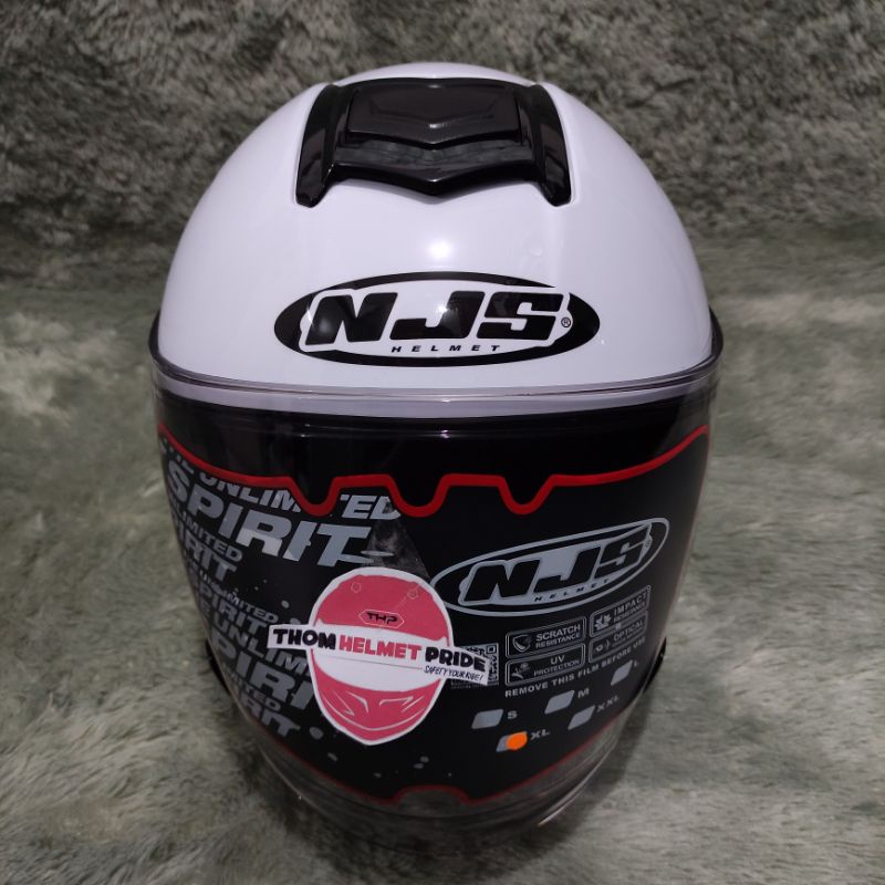 [TERLARIS] READY STOK NJS KAIROZ | NJS KAIROZ WHITE | NJS KAIROZ GREY | NJS KAIROZ SOLID | NJS KAIROZ BLACK | NJS KAIROZ BLUE | NJS KAIROZ RED | NJS KAIROZ GREEN | HELM NJS HALF FACE | NJS KAIROZ PINK | KYT KYOTO | SARANG HELM-White
