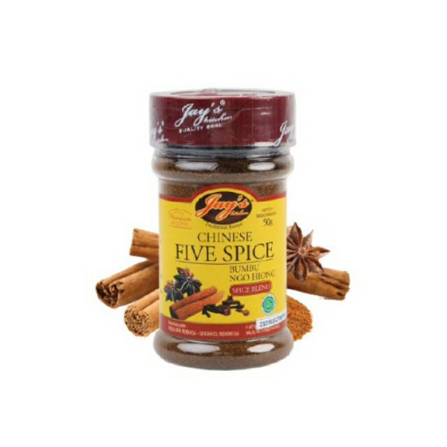 

JAY'S KITCHEN CHINESE FIVE SIPCE 50GR (BUMBU NGO HIONG)