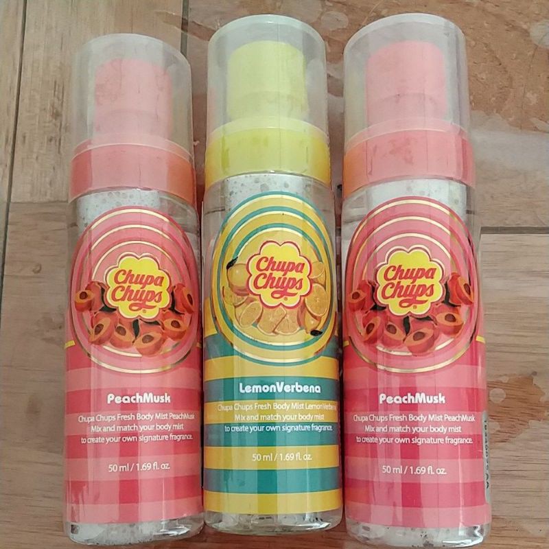 chupa chups body mist hair mist