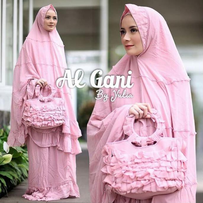 Ori&Terjamin Mukena Ruffle Al Gani By Yulia