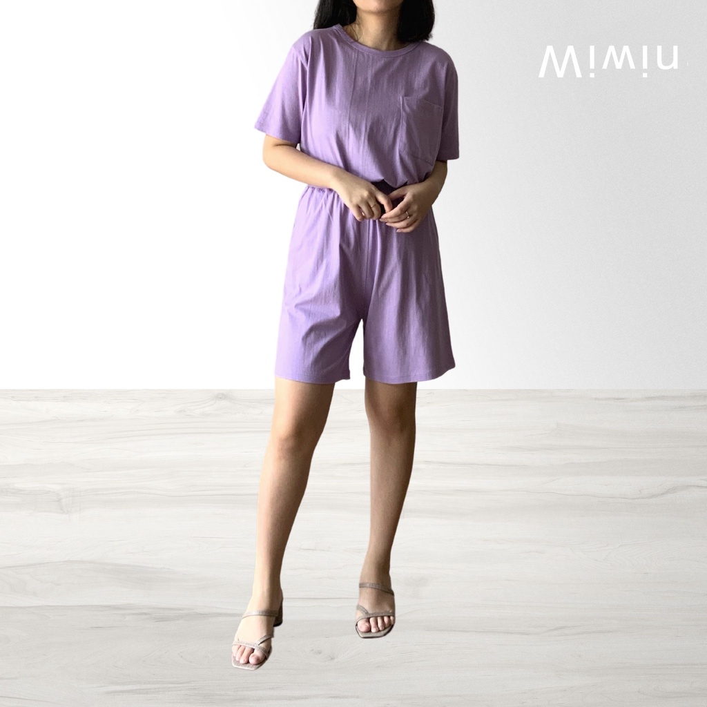 MESA Set | Setelan Wanita | Loungewear | Mimiu x Cotton Club