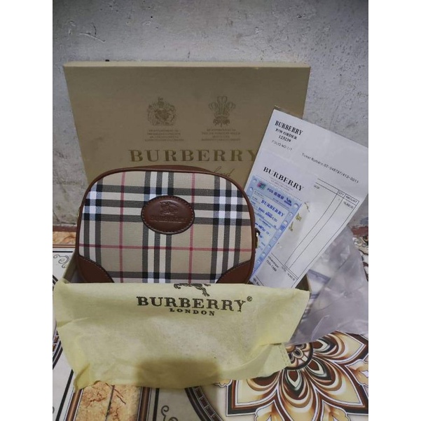 NEW ITEM burberry selempang / sling bag free box