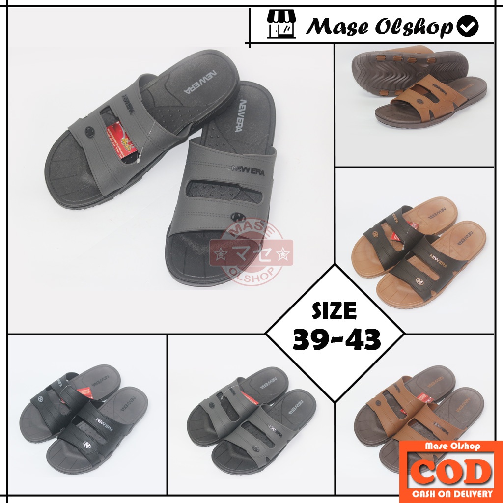 Sandal Karet Pria Model Kasual New Era MB 6039