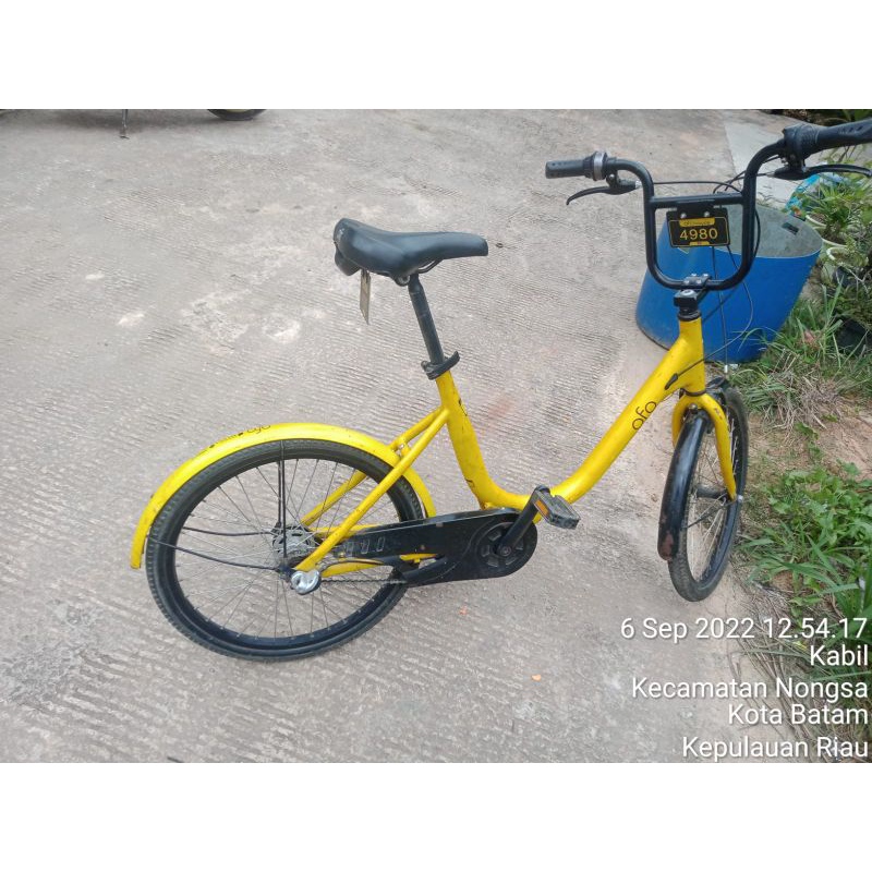 Sepeda ofo Minion Ex Singapore (3 speed nexsus)