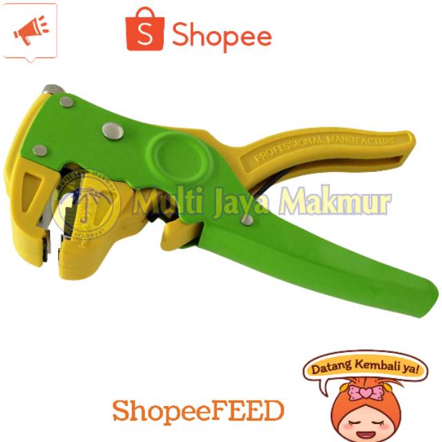 TANG POTONG KABEL/WIRE STRIPPER MODEL F/ TANG KUPAS KABEL