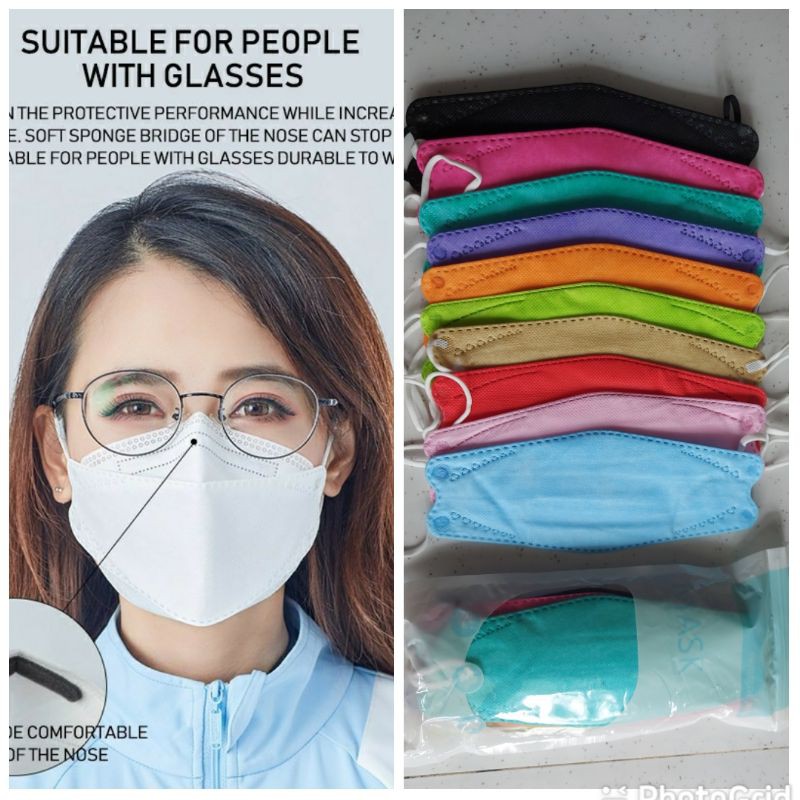 Masker KF94 Warna Warni