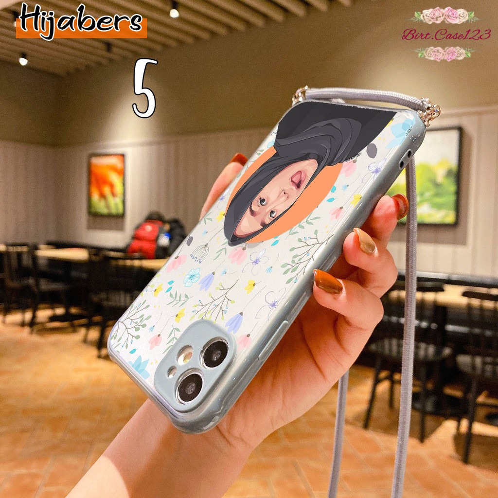 Softcase Slingcase Lanyard Choice HIJABERS Oppo A59 F1s F5 F11 Reno 2f A91 3 4 4f Pro BC2986