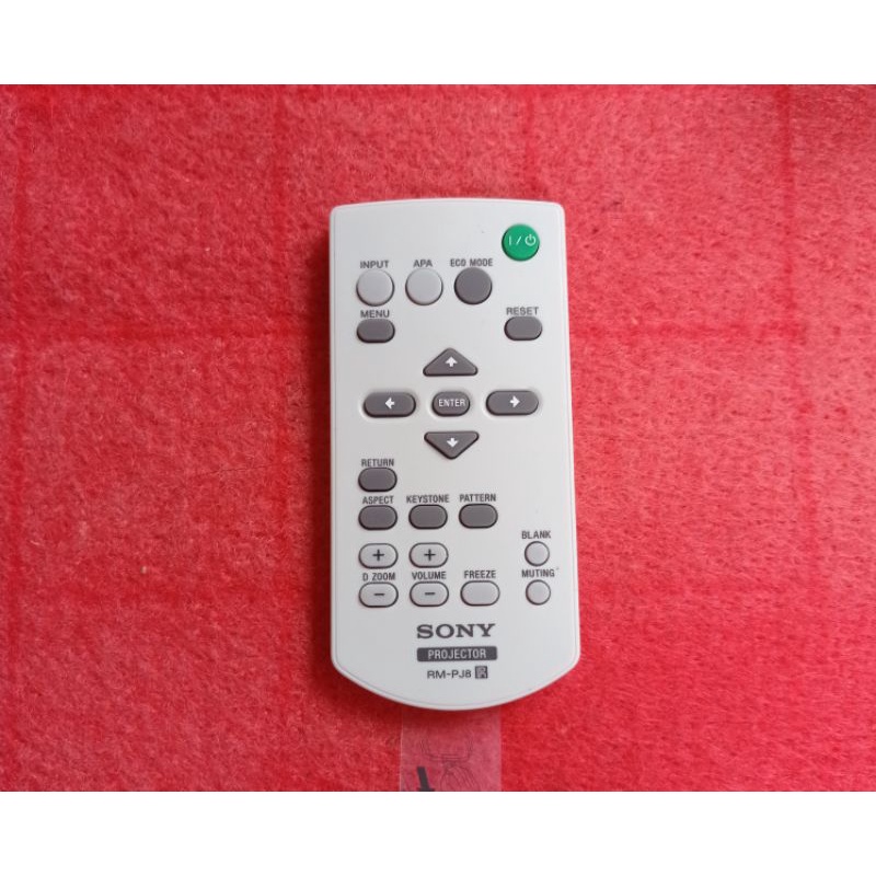 REMOT PROJECTOR SONY RM-PJ8 ORIGINAL
