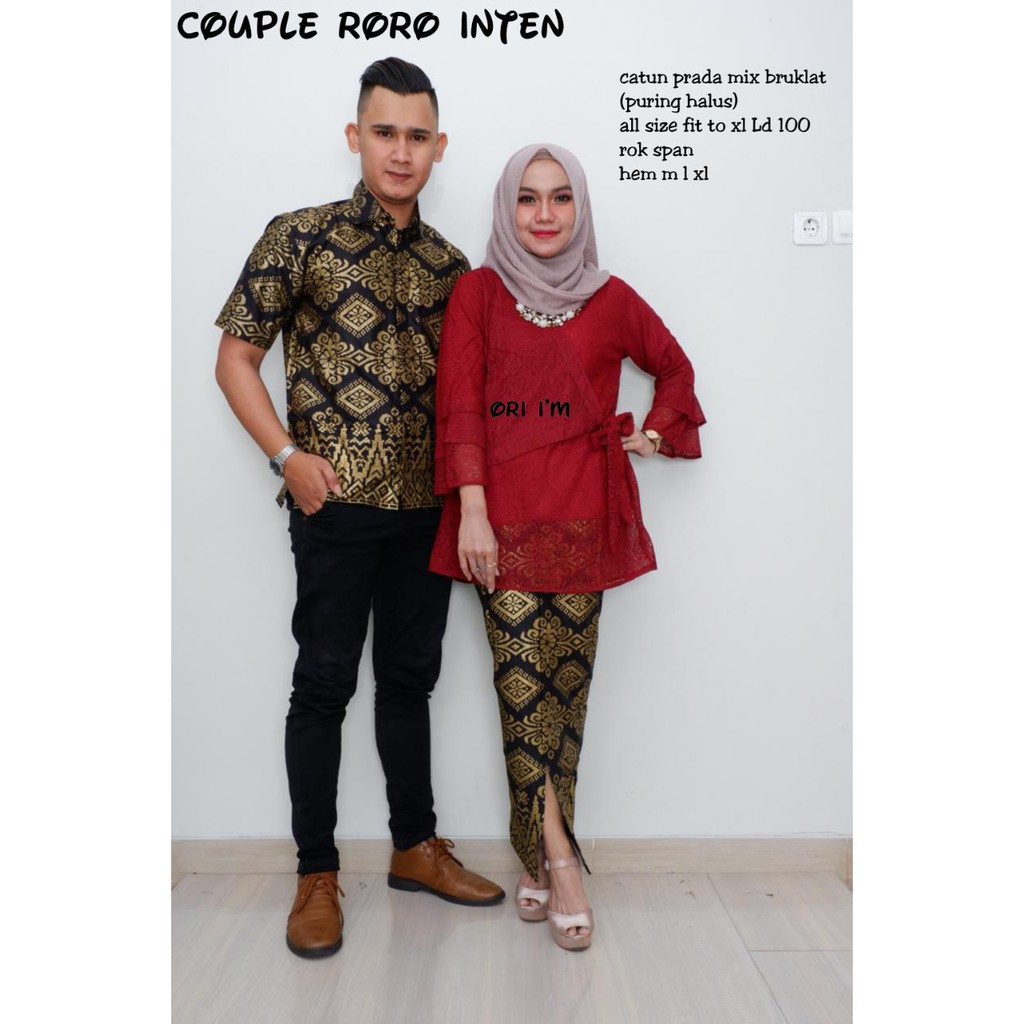 GROSIR BATIK COUPLE RORO INTEN