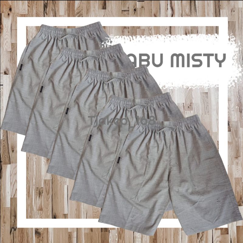 Celana Pendek Santai Pria / Wanita Katun Korea Premium