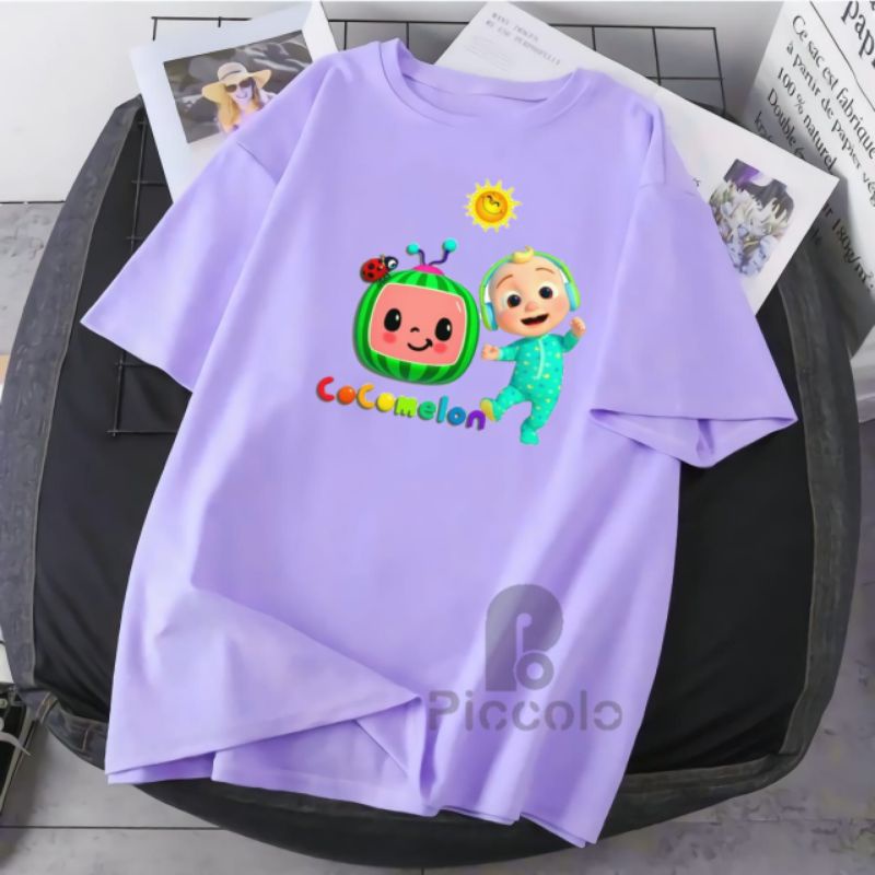 BAJU KAOS ANAK COCOMELON kaos anak baju anak kado ulang tahun (free nama