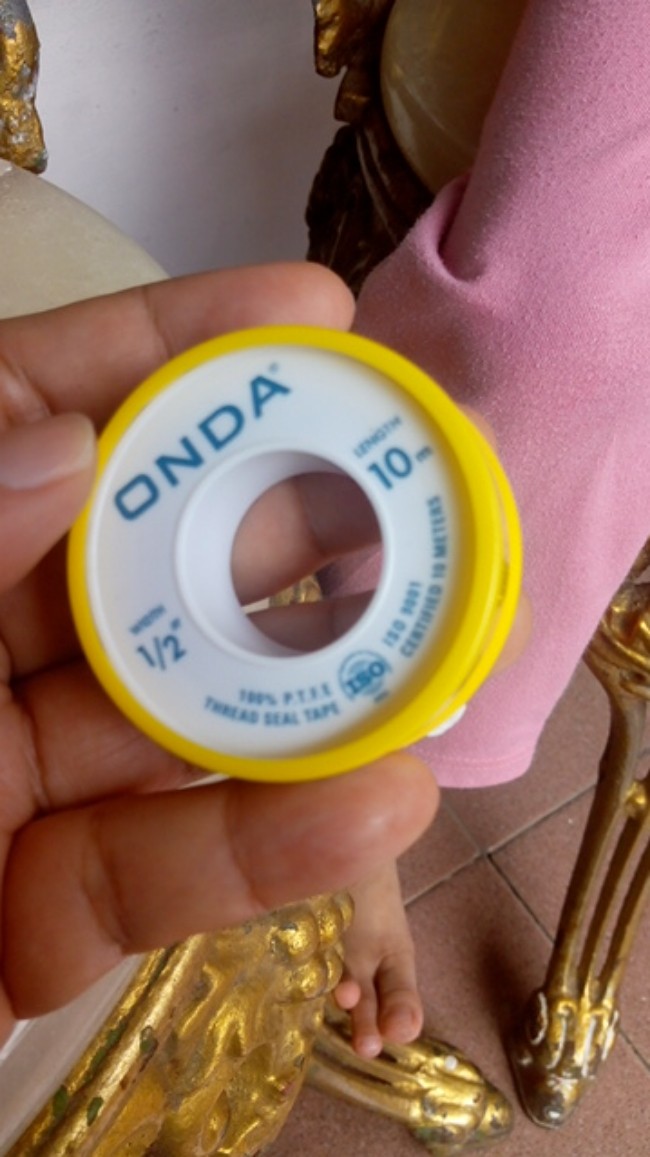 Seal Tape Onda Isolasi Selotip Keran 12mm 10 Meter