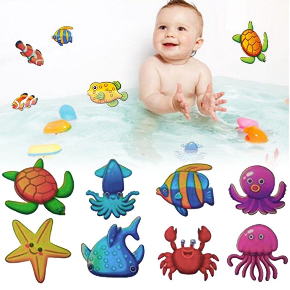 [Elegan] Stiker Mandi 3D Scrub Ocean World Tahan Air Baby On Bath Anak Kids Tile Decor