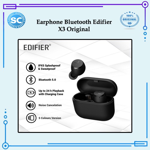 Earphone Bluetooth Edifier X3