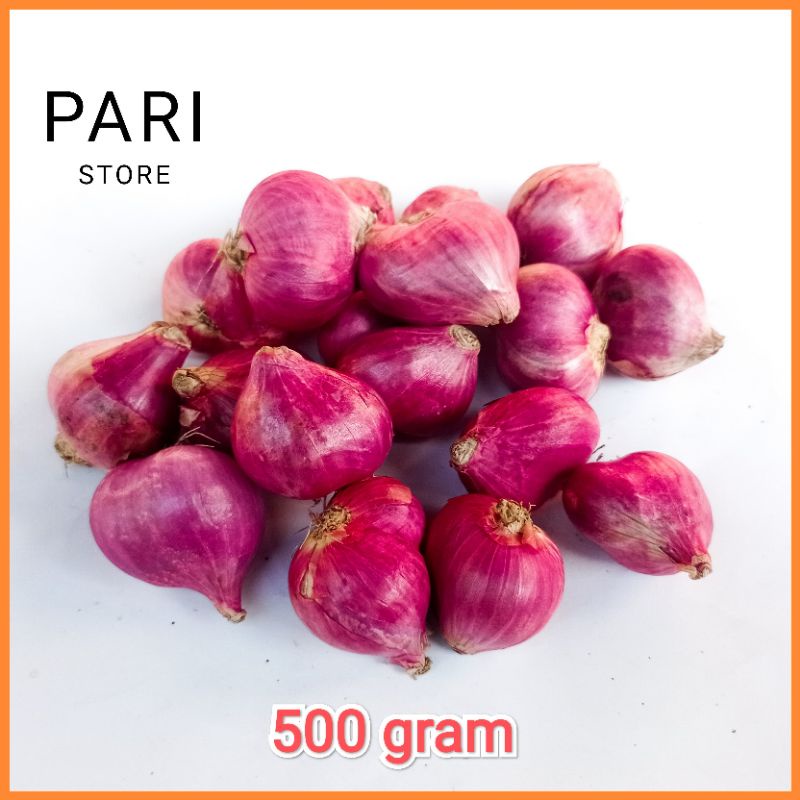 

Bawang Merah Kering dan Bersih 500 gram