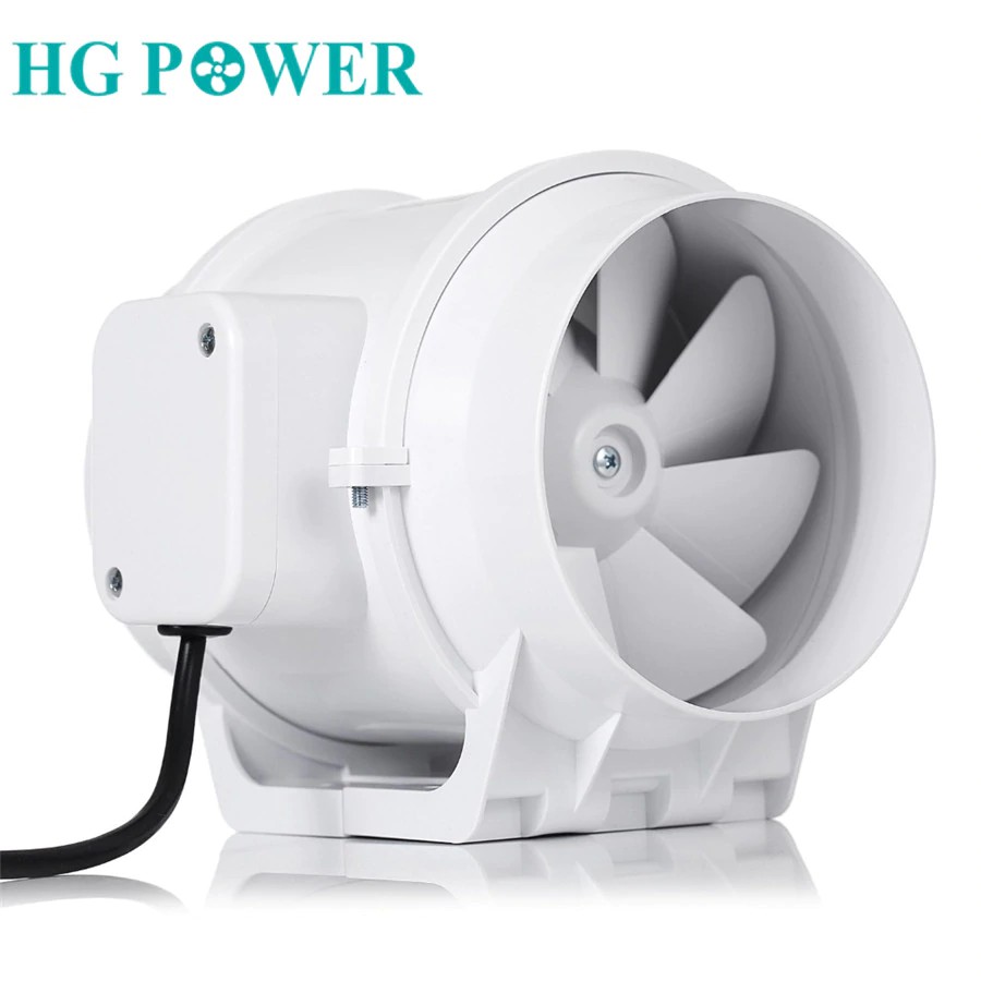 3 75mm Inline Duct Fan Hydroponic Bathroom Extractor Booster