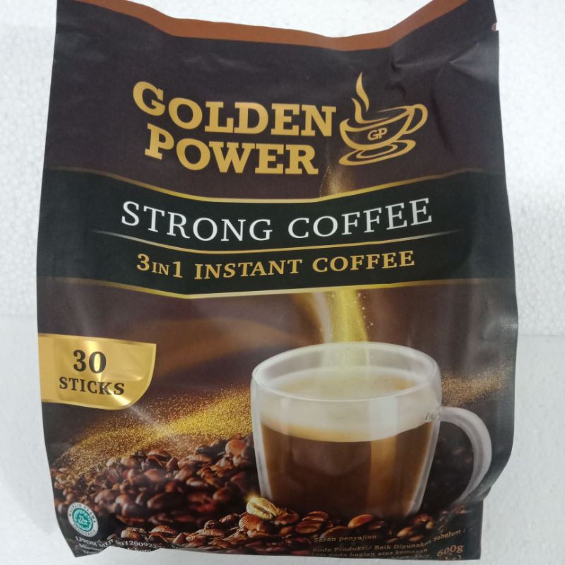 

GOLDEN POWER STRONG COFFEE 3IN1INSTANT COFFEE