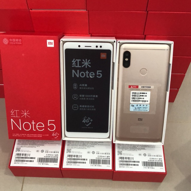 Xiaomi Note 5 pro Ram 4 64Gb Gold