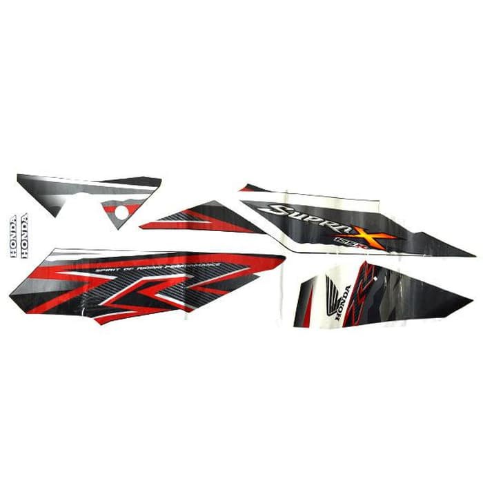 asli Sticker Body Kiri Black Grey – Supra X 125 871X0KYL690ZBL bermutu