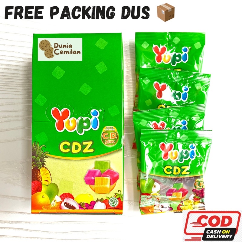 [TERMURAH!] Yupi Gummy CDZ 1 PAK isi 12pcs