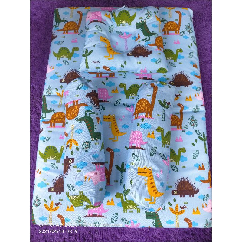 SET MATRAS BAYI JUMBO (1Bantal+2guling) karakter