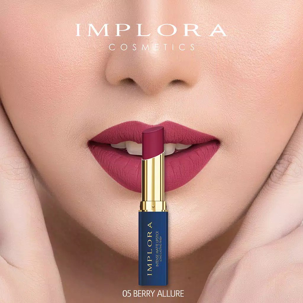 *galerybeautysemarang* Implora Intense Matte Lipstick/Lipstik Implora Murah/Lipstick Implora Original